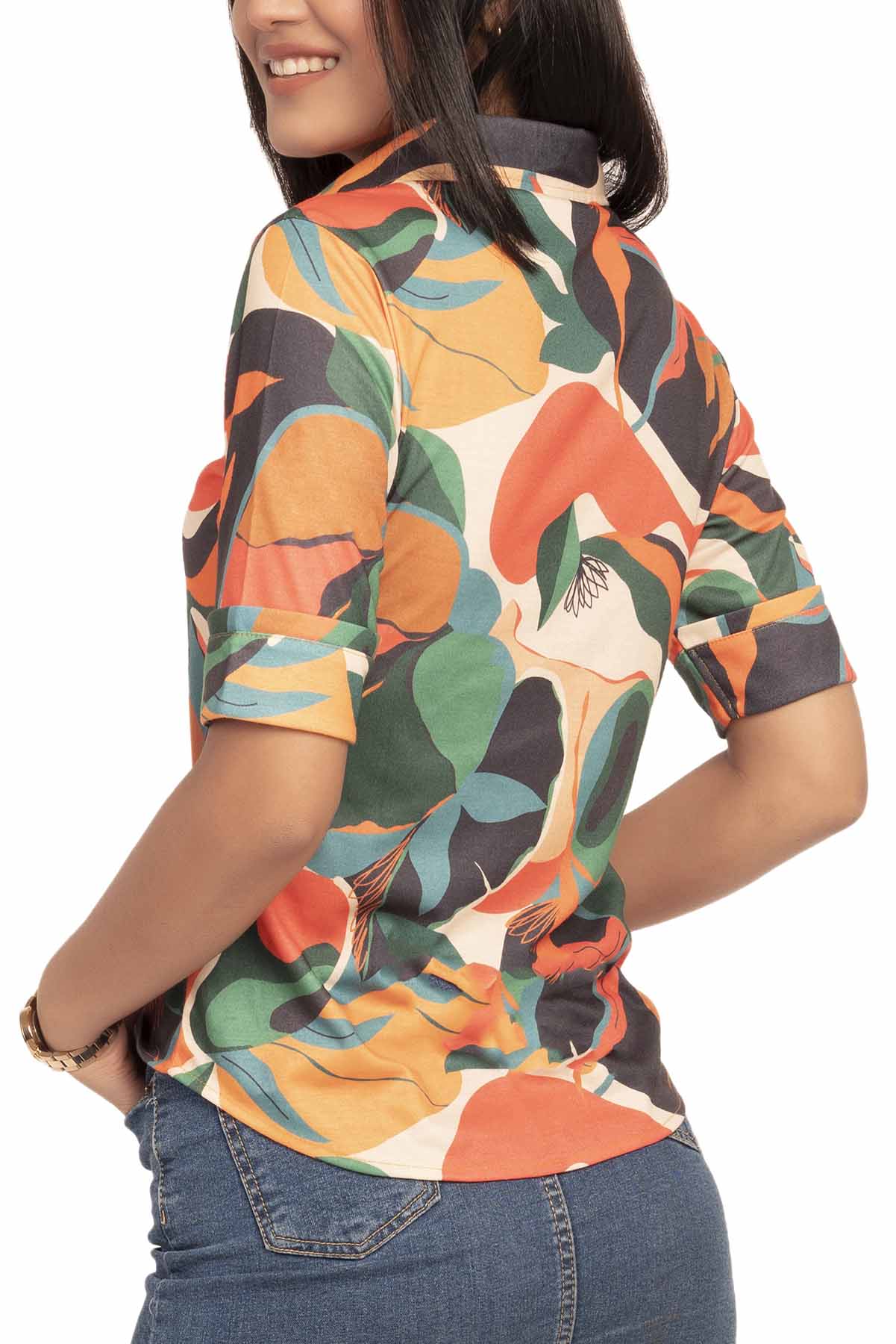 Abstract Tropical Shirtee